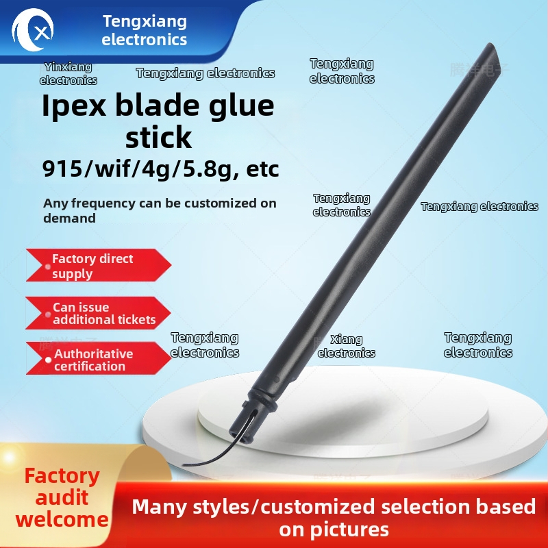Tx-ap84 Tengxiang Glue-Stick Anténa, zisk 2–12 dBi, prispôsobiteľný frekvenčný rozsah, impedancia 50/70 Ω, SWR ≤1.8
