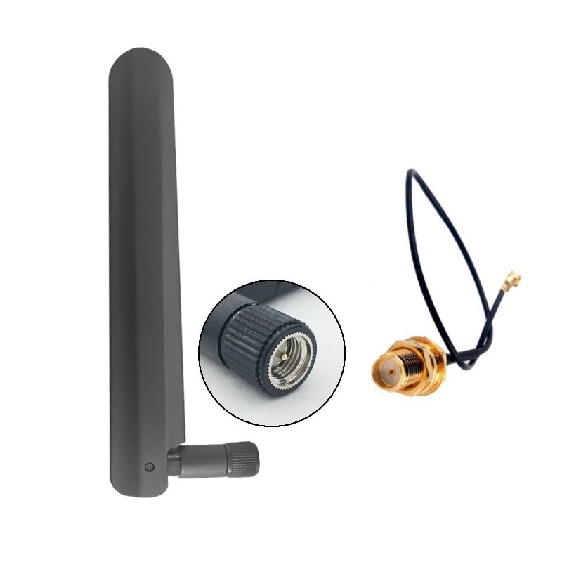 Sklopiva antena za 4G/3G mobilni ruter, 2.4 GHz, dobitak 5 dB, 50 Ω, SWR ≤ 1,5