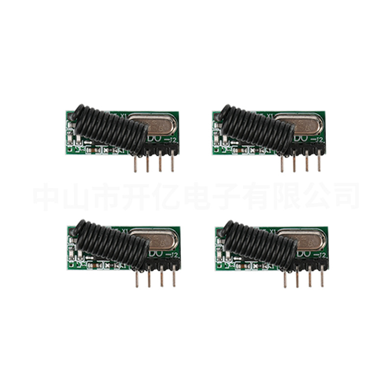 RF uztvērēja modulis 433/315 MHz – seriālā RF komunikācija, tālvadība, Open Billion Electronics