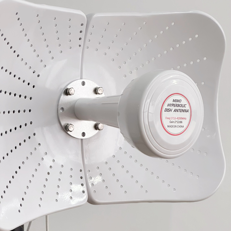 WiFi antena za pojačanje signala, 4G/5G, 1710–4200 MHz, 19 dBi, podijeljena parabolna antena