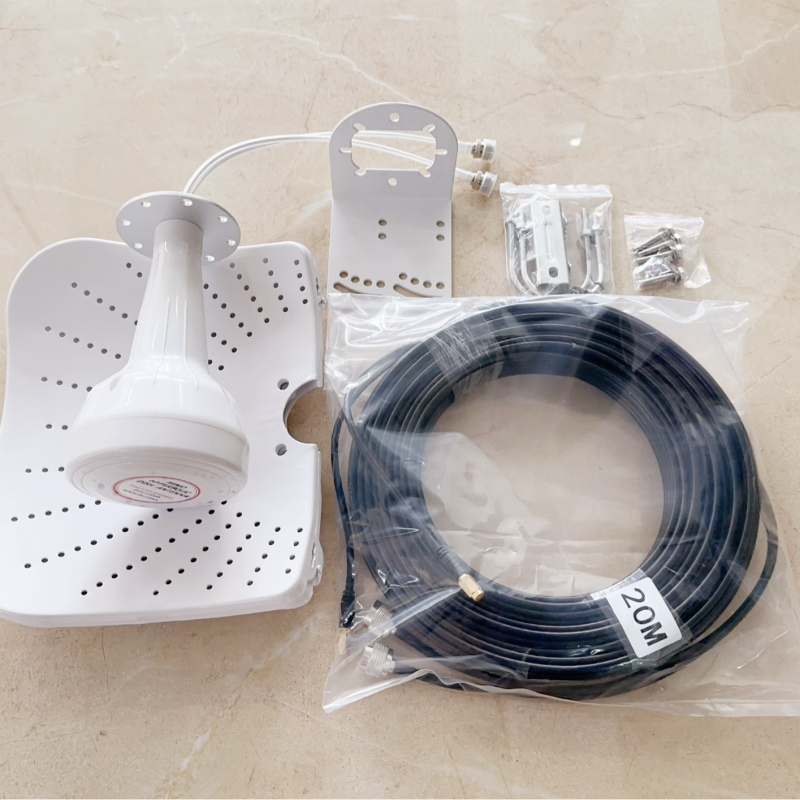 WiFi antena za pojačanje signala, 4G/5G, 1710–4200 MHz, 19 dBi, podijeljena parabolna antena