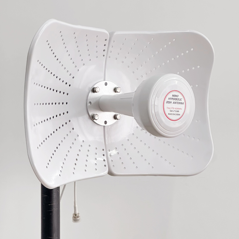 WiFi antena za pojačanje signala, 4G/5G, 1710–4200 MHz, 19 dBi, podijeljena parabolna antena