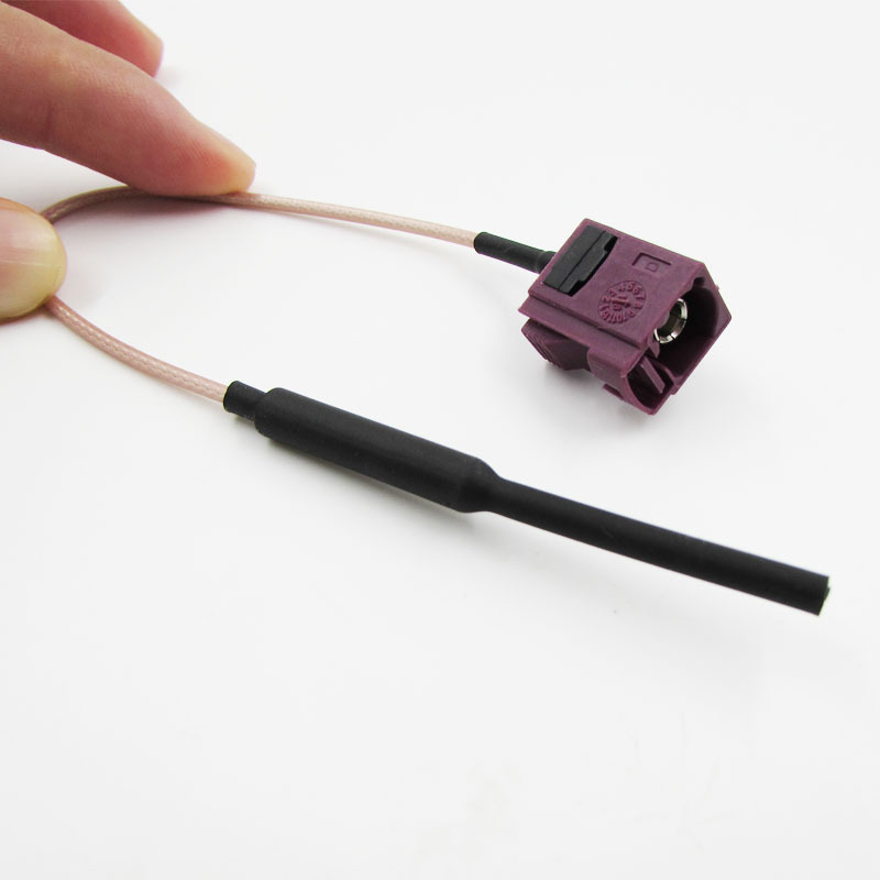 Antena od bakrene cijevi za 2.4 GHz Wi‑Fi/Bluetooth modul, omnidirekcijska, ugrađena, 3 dBi, 50 Ω, SWR ≤1.5, RG178 kabel