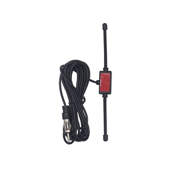 Antena auto FM pentru receptor radio cu design horn-patch, câștig 8 dBi, 80–108 MHz, impedanță 50 Ω, SWR ≤1.5