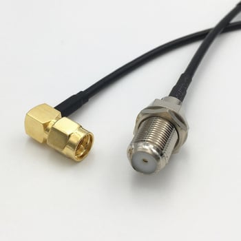 RF koaksijalni kabel SMA-J muški na SMA-K ženski RG58 50-3 čisto bakreno, kabel za napajanje antene