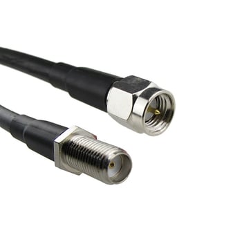 RF koaksijalni kabel SMA-J muški na SMA-K ženski RG58 50-3 čisto bakreno, kabel za napajanje antene