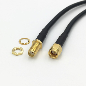 RF koaksijalni kabel SMA-J muški na SMA-K ženski RG58 50-3 čisto bakreno, kabel za napajanje antene