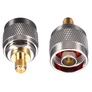 RF koaksijalni adapter N-type muški na SMA ženski — visoke frekvencije, PTFE izolator, bakar-nikel premaz zlatom, duljina kabela po mjeri, otpornost na vlagu