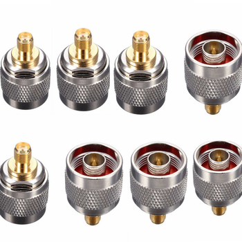 RF koaksijalni adapter N-type muški na SMA ženski — visoke frekvencije, PTFE izolator, bakar-nikel premaz zlatom, duljina kabela po mjeri, otpornost na vlagu