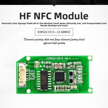 Breana RF komunikācijas modulis ar RFID lasītāju, NFC un HF transceiver, zems enerģijas patēriņš IoT iekšējai