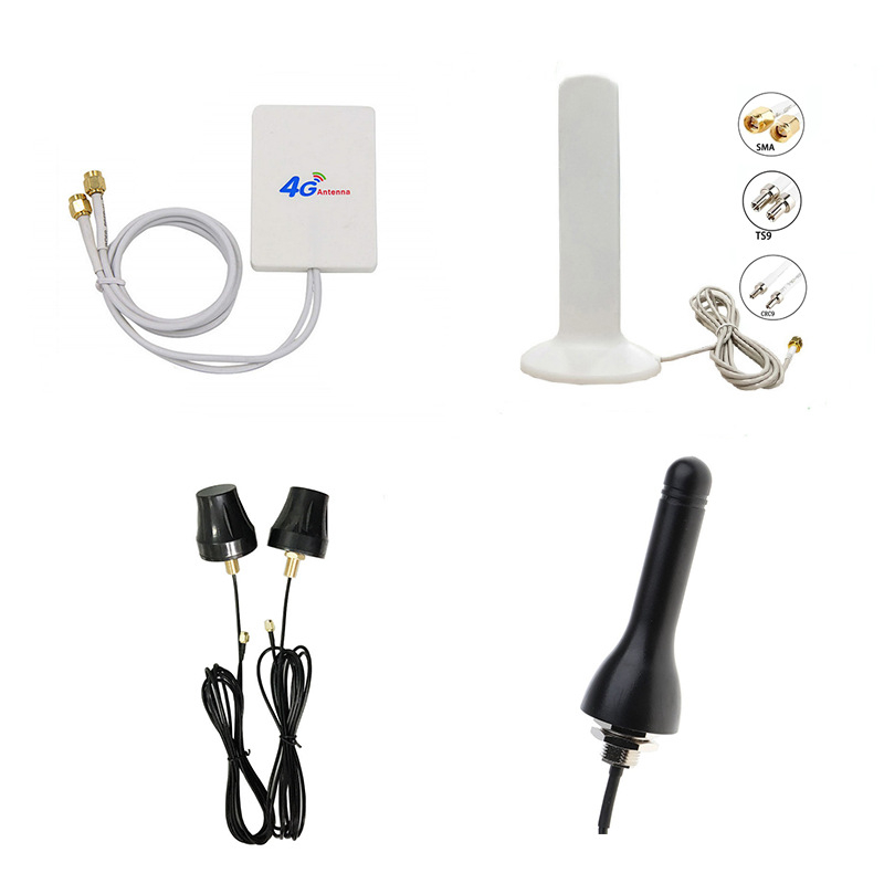 AH-LINK AH-4G omnicentriska antena bezvadu maršrutētājam 2.4G/3G/4G LTE, 12 dBi, frekvenču diapazons 800-2700 MHz, 50 Ω, SWR ≤1.5, darba spriegums 3-5 V