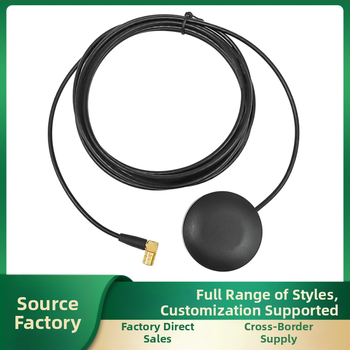 Automobilová FM anténa s vysokým ziskom, model xhy-w120, 5 dB, rozsah 170–240 MHz, impedancia 50 Ω, SWR ≤ 2, prevádzkové napätie 5 V