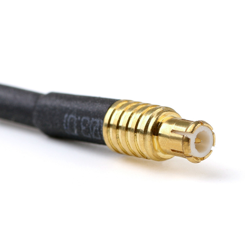 MCX na IEC DVB-T TV adapter, bakrena konstrukcija, zlatni kontakti, RG174 koaksijalna veza