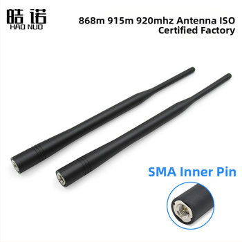 Hao Nuo HN850-950 išorinė SMA antena, omnidirekcinė, 5 dBi, 850–950 MHz, 50 Ω, SWR ≤ 2.0