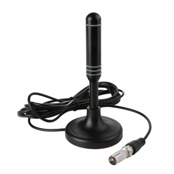 Unutarnja TV antena YKT YK-073, raspon frekvencija 174–240/470–862 MHz, impedancija 75 Ω, SWR do 1.5–6, dobitak 25-0 dB