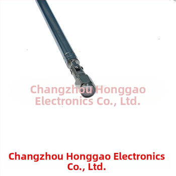 Teleskopiska radio antena 7120, ieguvums 3.5 dBi, frekvence 433 MHz, pretestība 75 Ω, svars 0.1