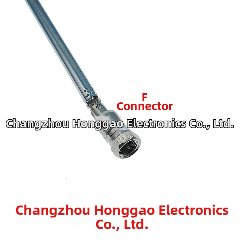 Teleskopiska radio antena 7120, ieguvums 3.5 dBi, frekvence 433 MHz, pretestība 75 Ω, svars 0.1