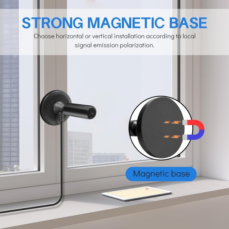 ATSC digitalna TV antena za zemaljski signal, unutarnja i vanjska upotreba, HD DVB-T prijem