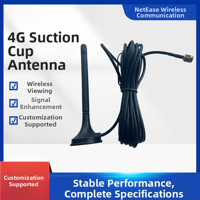 4G antena s usisnom čašicom RG174 kabel, cijeli raspon, visoki dobitak, magnetsko pričvršćivanje
