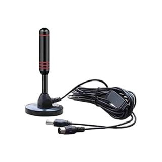 Unutarnja digitalna TV antena, uspravna, s usisnim držačem, HDTV-T, dobitak 10 dBi, TV konektor