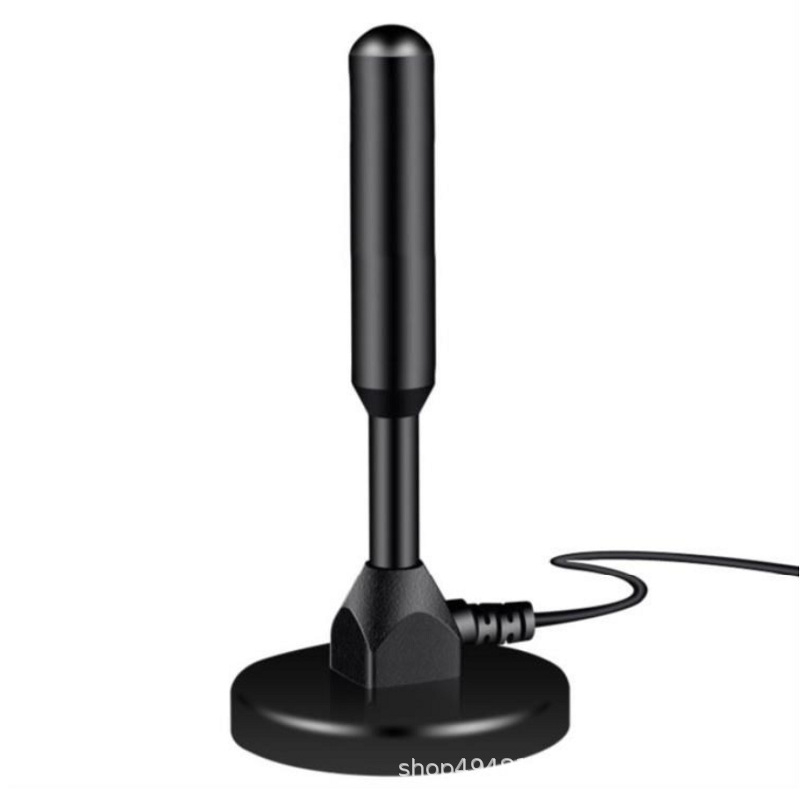 Unutarnja digitalna TV antena, uspravna, s usisnim držačem, HDTV-T, dobitak 10 dBi, TV konektor