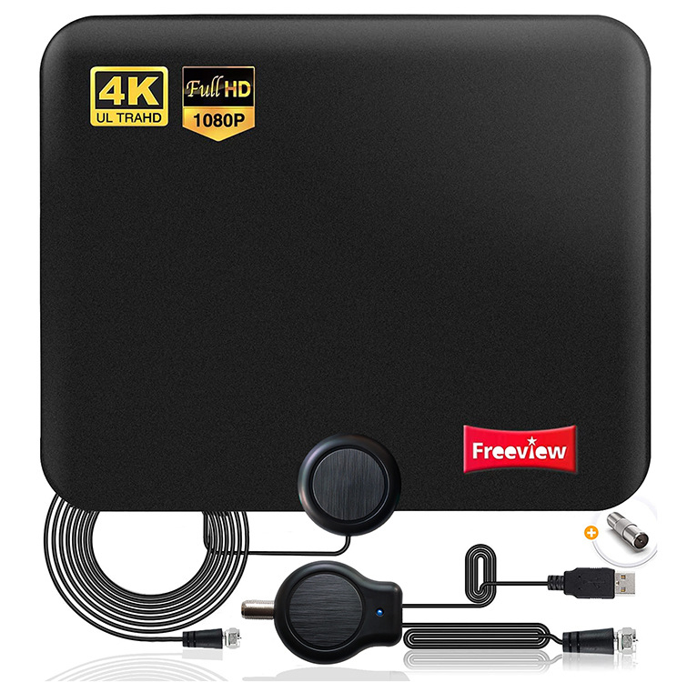 HD TV antena, ultratanka unutarnja digitalna antena, OEM brand s licenciranim privatnim markama, univerzalna kompatibilnost