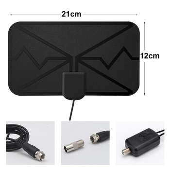 Unutrašnja DTMB TV antena – DTMB kompatibilna, dobitak 3 dBi, impedancija 50 Ω, SWR ≤ 2