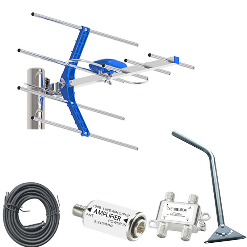 Aluminijska TV antena sa stabilnim signalom, zemaljska valna, različiti stilovi