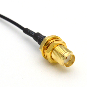 Antenski adapter kabel MMCX muški na SMA ženski, savijeni konektor, RF jumper kabel