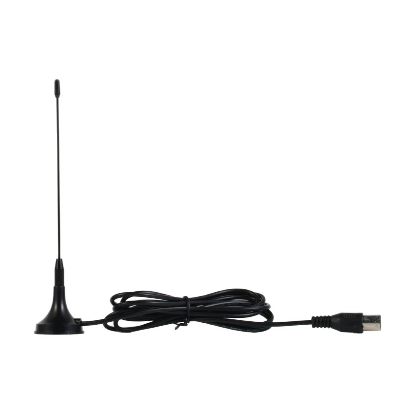 DVB-T unutarnja antena s usisnom čašom, visok dobitak za digitalnu TV, kabel 1,5 m