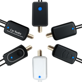 Yin Ming HDTV anténa so zosilňovačom a LED, digitálny pozemný príjem