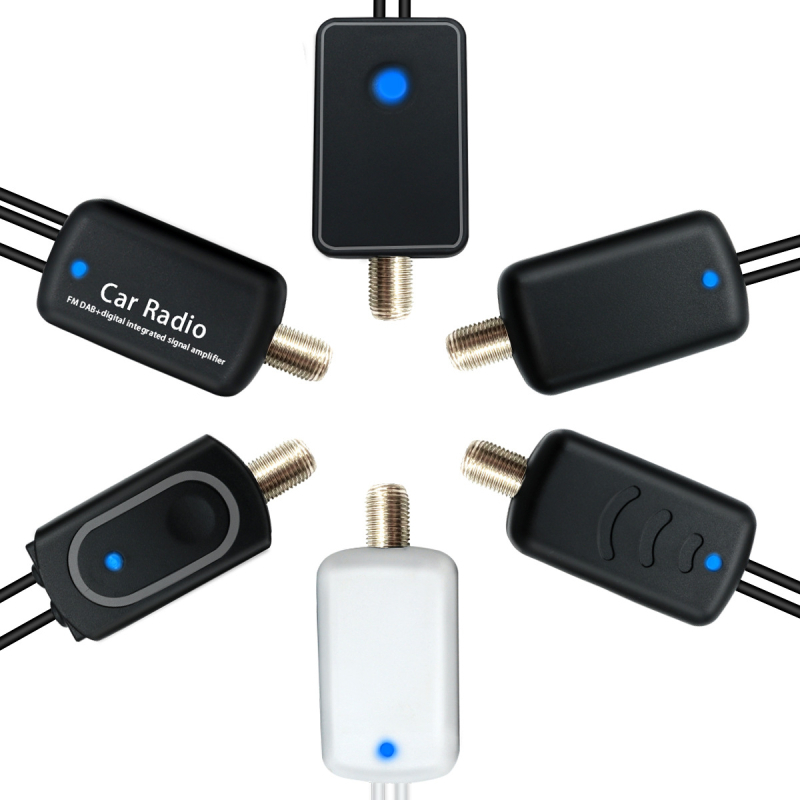 Yin Ming HDTV anténa so zosilňovačom a LED, digitálny pozemný príjem