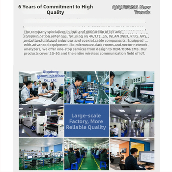 Visokoučinkovita stakloplastična antena, 433/868/915/923 MHz, vanjska vodootporna, omnidirekcijska, Wi‑Fi 2.4/5.8 GHz