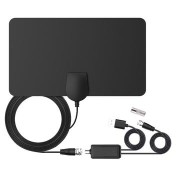 Unutarnja TV antena s pojačalom – 4K zemaljska HDTV, digitalna antena