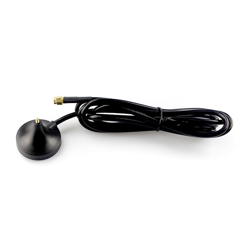 Ārējai/iekšējai lietošanai paredzēta antena ar magnētisku uzmavu un tērauda vadītāju — LORA/NB-IoT/WiFi/4G; 5 dBi, 700–2700 MHz, 50 Ω, SWR ≤ 2.0, 5 V