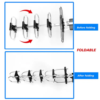 Rotirajuća DTMB digitalna TV antena za zemaljski prijem — visok dobitak