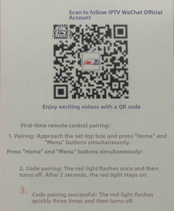 Jingzhu Tianhong JZ-YK-01810 attālais vadības pults TV set-top kastītei, darbības diapazons 10 m