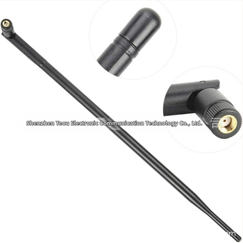 WiFi antena štapić, dvopojasna 2.4/5.8 GHz, omni-direkcionalna, dobitak 10 dBi, impedancija 50 Ω, SWR ≤ 1.2