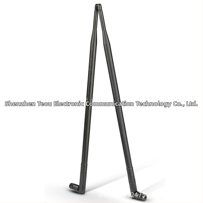 WiFi antena štapić, dvopojasna 2.4/5.8 GHz, omni-direkcionalna, dobitak 10 dBi, impedancija 50 Ω, SWR ≤ 1.2