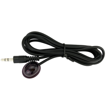 Infrasarkanais paplašinājuma kabelis set-top boxam — optiskais uztvērējs, modelis D13-1.5M-3.5 interfeiss, tālais IR, nepārtraukta darbība, plašs pārraidīšanas kanāls, augsta ātruma