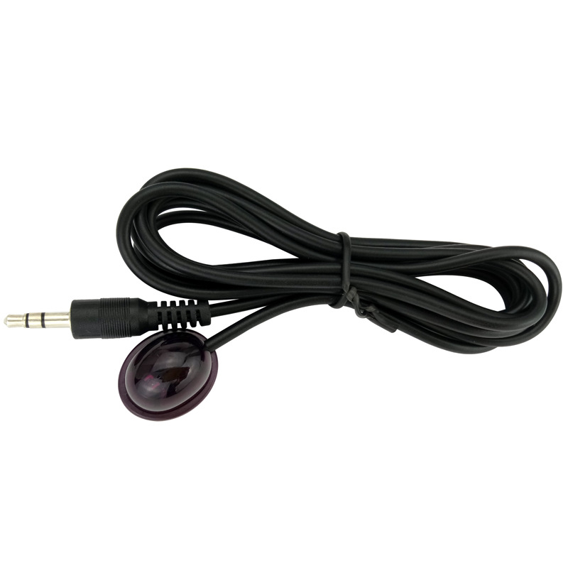 Infrasarkanais paplašinājuma kabelis set-top boxam — optiskais uztvērējs, modelis D13-1.5M-3.5 interfeiss, tālais IR, nepārtraukta darbība, plašs pārraidīšanas kanāls, augsta ātruma