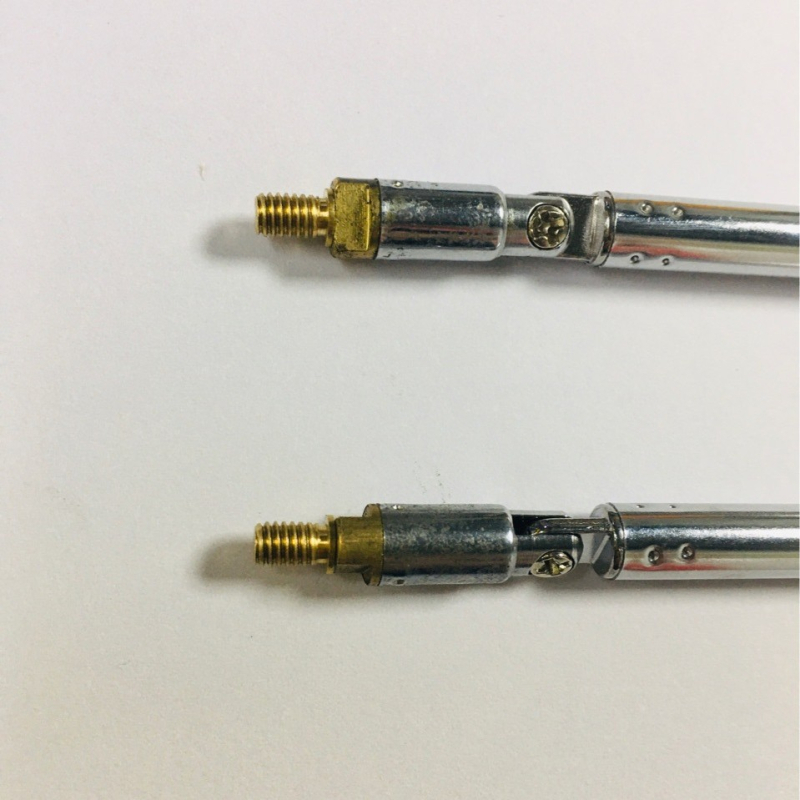 Teleskopiskā antena HW 7183-7 ar ārējo vītni M4, 360° griešanās, TV lietošanai