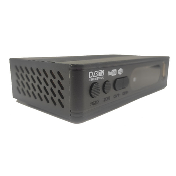 DVB-T2 HDTV Set-Top Box FTA uztvērējs ar H.264, 1920x1080, USB/HDMI/AV, 512MB RAM, ECOS operētājsistēma