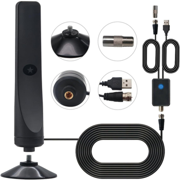 Unutarnja TV antena s ATSC prijemnikom, prijem zemljane valne