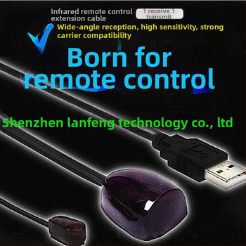 Lanfeng/lfn USB infrarozes uztvērējs set-top kastēm ar IR pagarinājuma kabeli, plug-and-play
