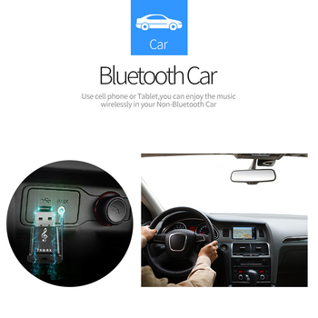 MSD168 USB Bluetooth odašiljač-prijemnik 5.0 s 3.5mm AUX, Plug‑and‑Play, bez vanjskog napajanja, doseg 10 m