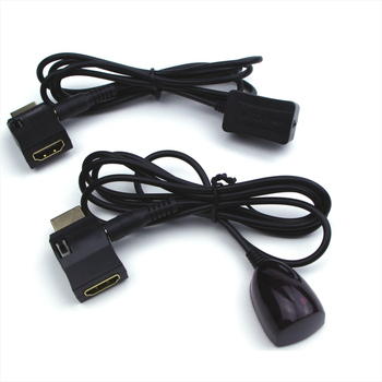 Infrasarkanais tālvadības repetētājs HDIM HD set-top boxam, modelis HDIMD12, tālais infraraušu diapazons, nepārtraukta darbība, platjoslas signāla pārraide