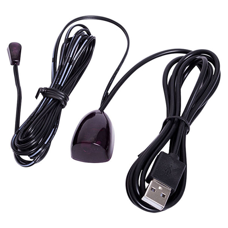 Kabeļu televīzijas set-top kaste ar infrred kopīgu attālināto vadības atkārtošanas iekārtu, pagarināšanas kabelis uztvērējs — ZCD zīmols, līnijas platums 3000, svars 40,8 g