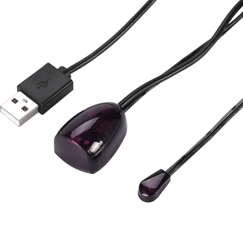 USB infrasarkanais atkārtojums — optiskais uztvērējs, tālais infrasarkanais diapazons, nepārtraukta darbība, plašs signāls, augsta ātrums