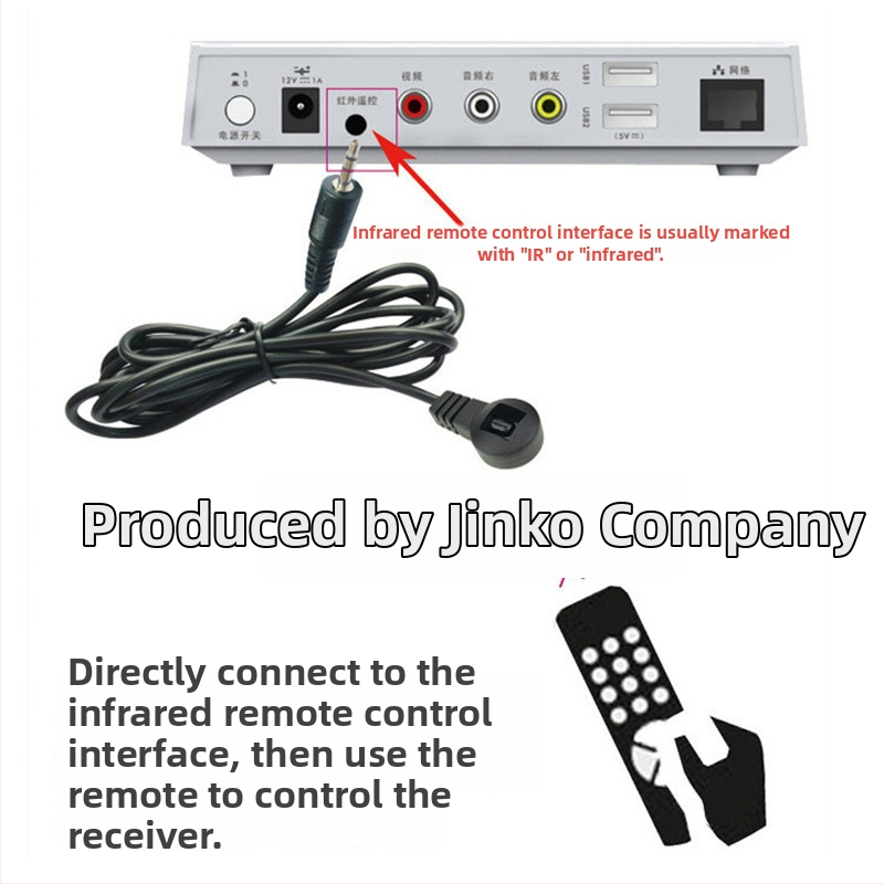 IR uztvērējs set-top kastēm, optiskais uztvērējs, tālais infrarālais diapazons, 940 nm, interfeiss 2.5, vienkanālu